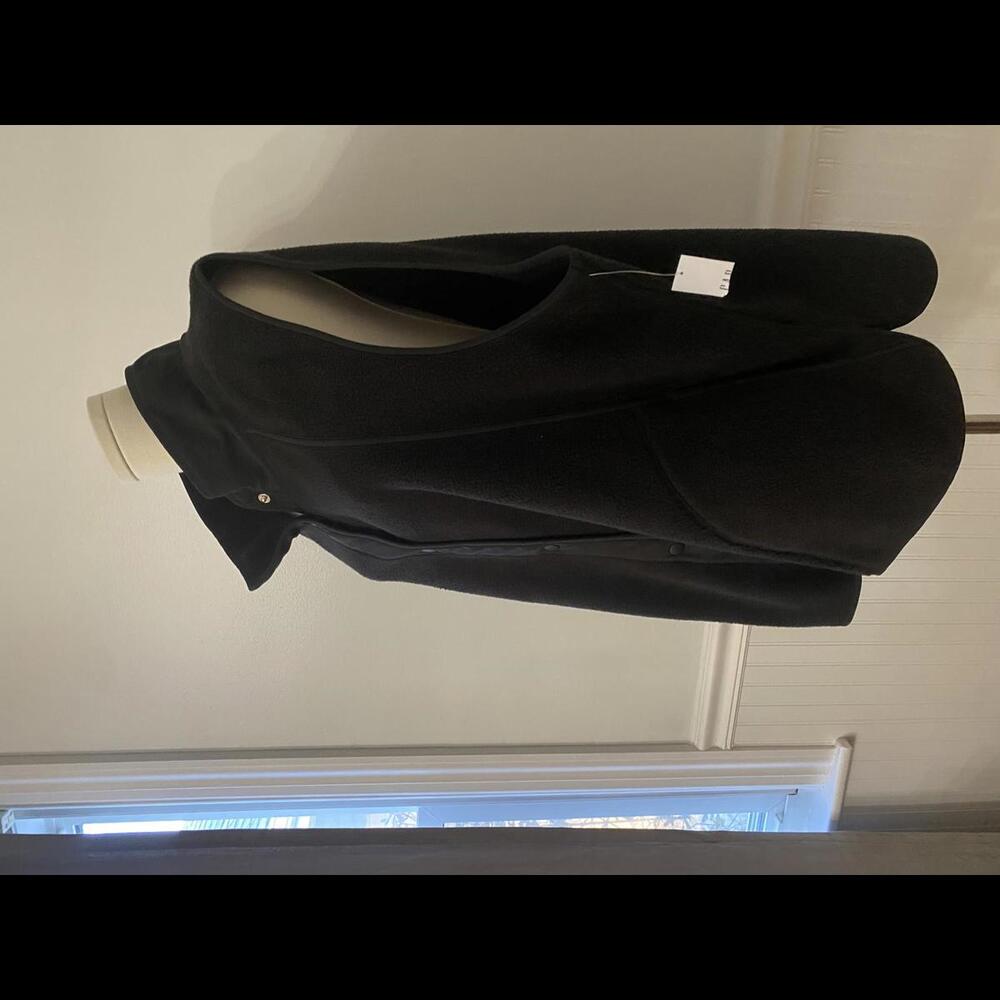 GapFit Black Fleece Vest